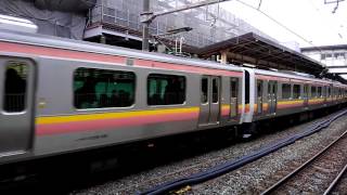 E 129系6パンタ(Wパンタ車あり)