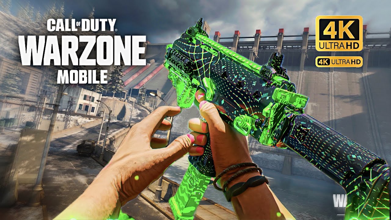 WARZONE MOBILE 4K MAX GRAPHICS GAMEPLAY!! | GERMANY SERVER - YouTube