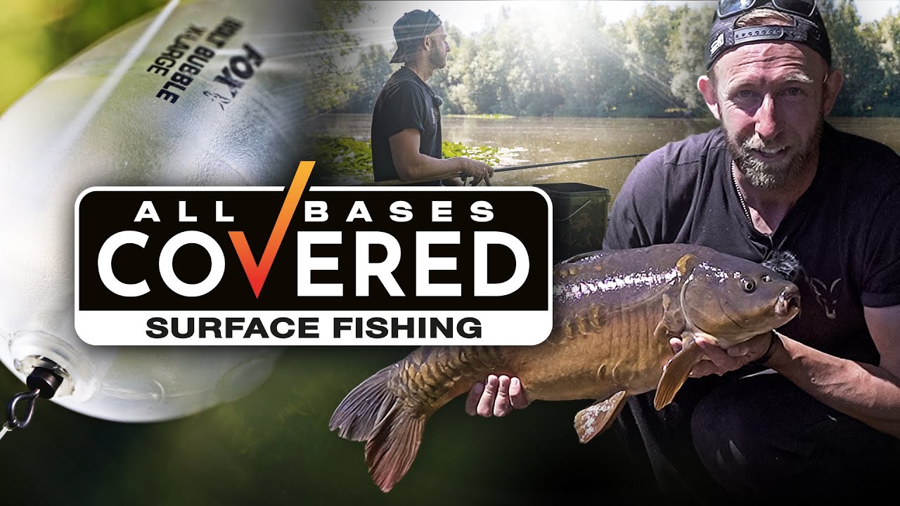 SURFACE FISHING ALL BASES COVERED Carp fishing with Mark Pitchers