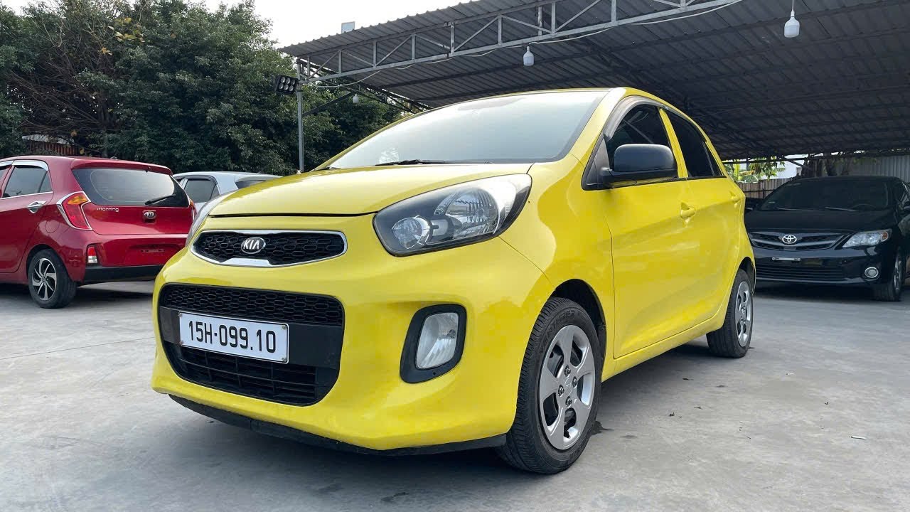 150tr - Kia Morning 2018 MT 1.2 - Máy Zin - Màu Zin - Keo Chỉ Zin - Bao Hs lh 0816662386-0976227726