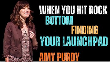 “When You Hit Rock Bottom — The Beginning of Your Greatest Rise”