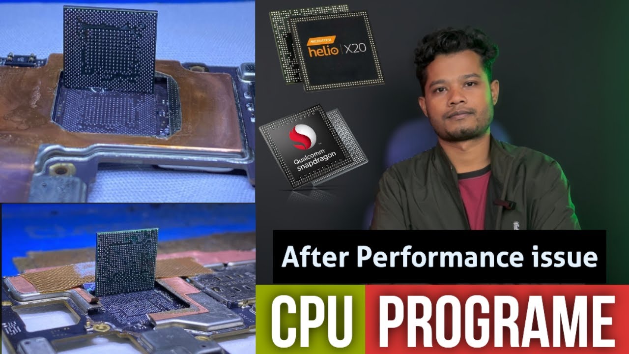 After CPU Reballing Performance issue ? CPU problem fix - YouTube
