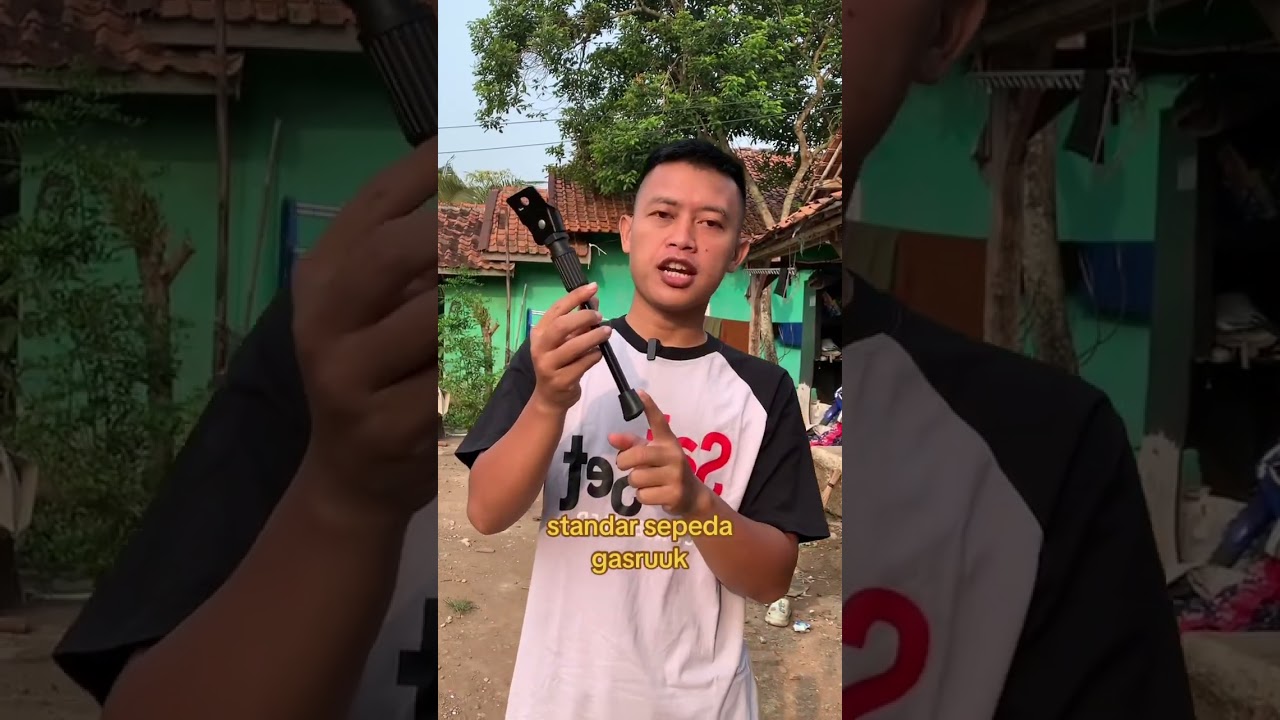 masa iya sepeda bagus masih nyender pohon