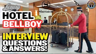 Bell Boy Job Interview in a 5 Star Hotel Bellman Interview Questions
