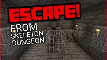 Skeletons ki wat lga di |Minecraft Minigame Escape The Skeleton Dungeon| #part2|