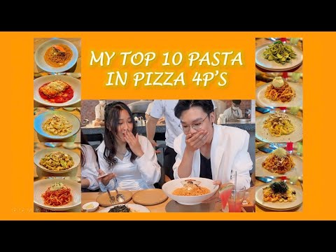 Video MY 10TH VLOG - TOP 10 MÓN PASTA TẠI PIZZA 4P'S - NGON... - youtube