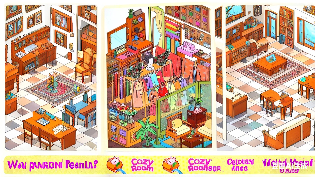 [ASMR] DIY Cute 3D Sticker Scene Collection | Extra Long Relaxing Playtime ✨🐾📖