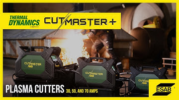 Meet the NEW Thermal Dynamics Cutmaster+ Plasma Cutters from ESAB