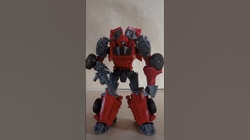 First time animating War For Cybertron Ironhide #stopmotion #transformers #capcut