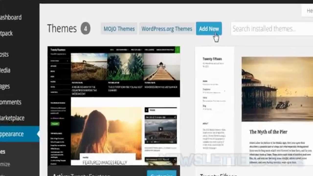 Como subir template en wordpress