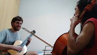 Batuque Cello - Zanzibar (Edu Lobo) *em duo