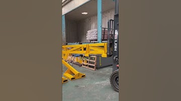 Container extended fork container unloading artifact Container loading and unloading
