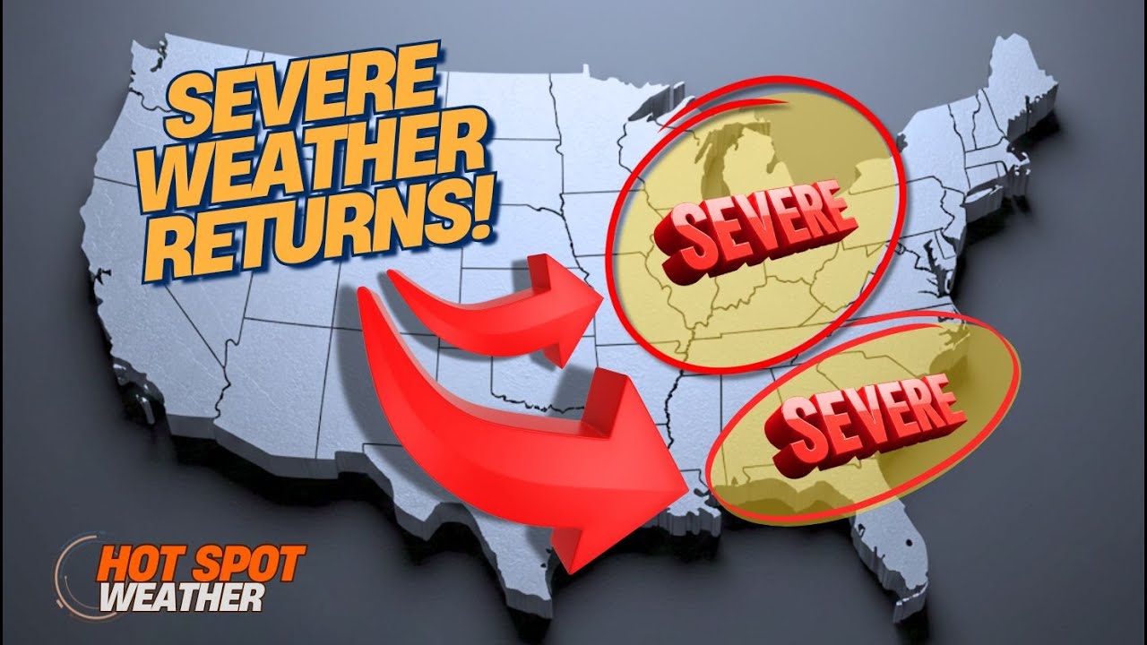 WEATHER ALERT - Severe Storms Brewing in Southeast & Midwest Threat ...