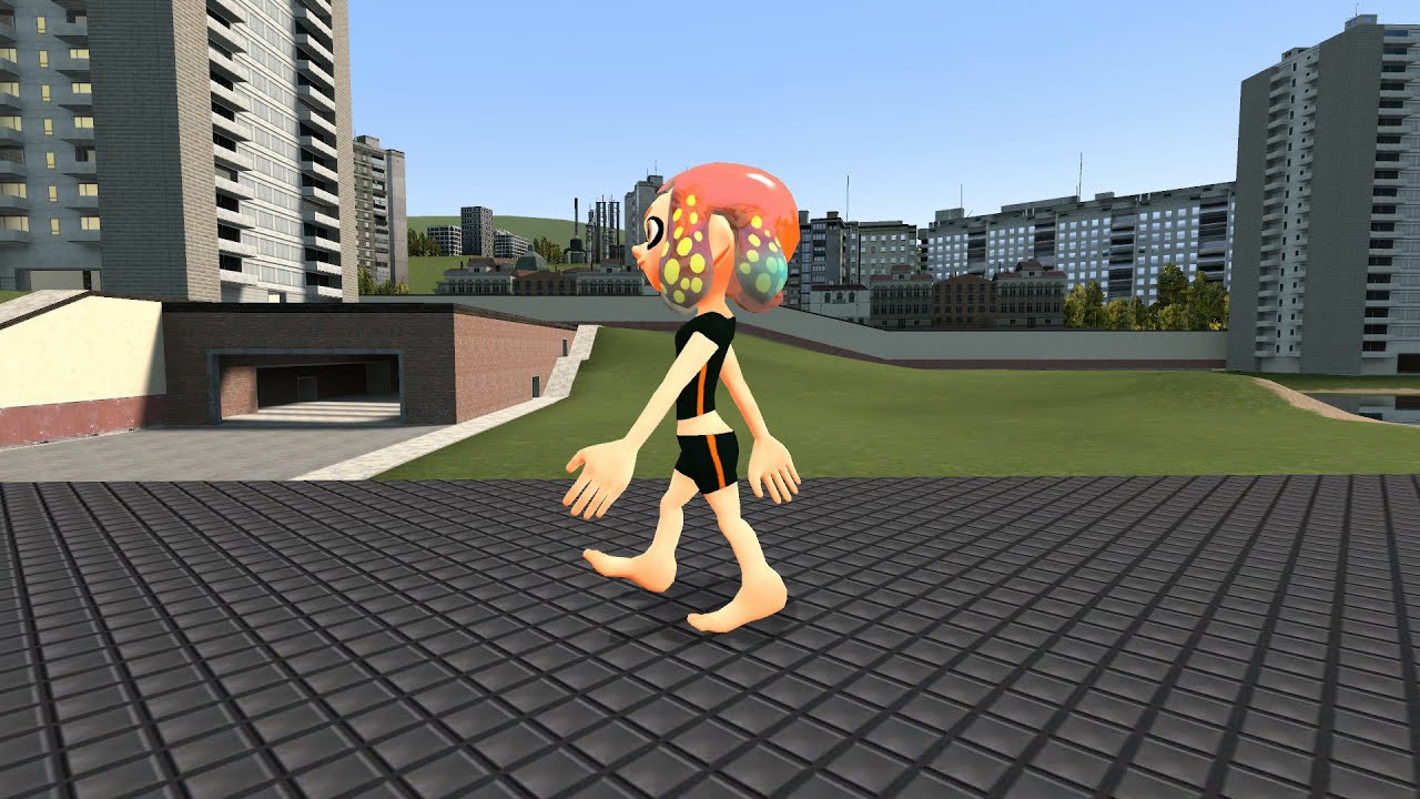 [Splatoon GMOD] First Rough Walking Animation - YouTube
