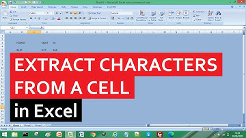 How to Extract Characters from a Cell in Excel