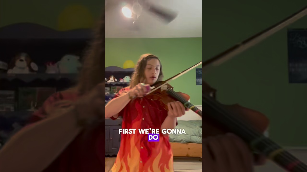 Down Syndrome Total Surprise for Violin Teacher! #violin #shorts