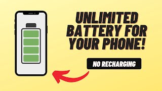 Unlimited Battery for your Phone - No recharging Required  #Shorts