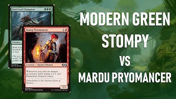 Modern Green Stompy! (Match 1 vs Mardu Pyromancer)