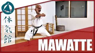 How To Mawatte Shōtōkan Karate Tip By Fiore Tartaglia