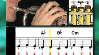 Ex024 How to Play Trumpet - Trumpet Lessons for Beginners screenshot 3