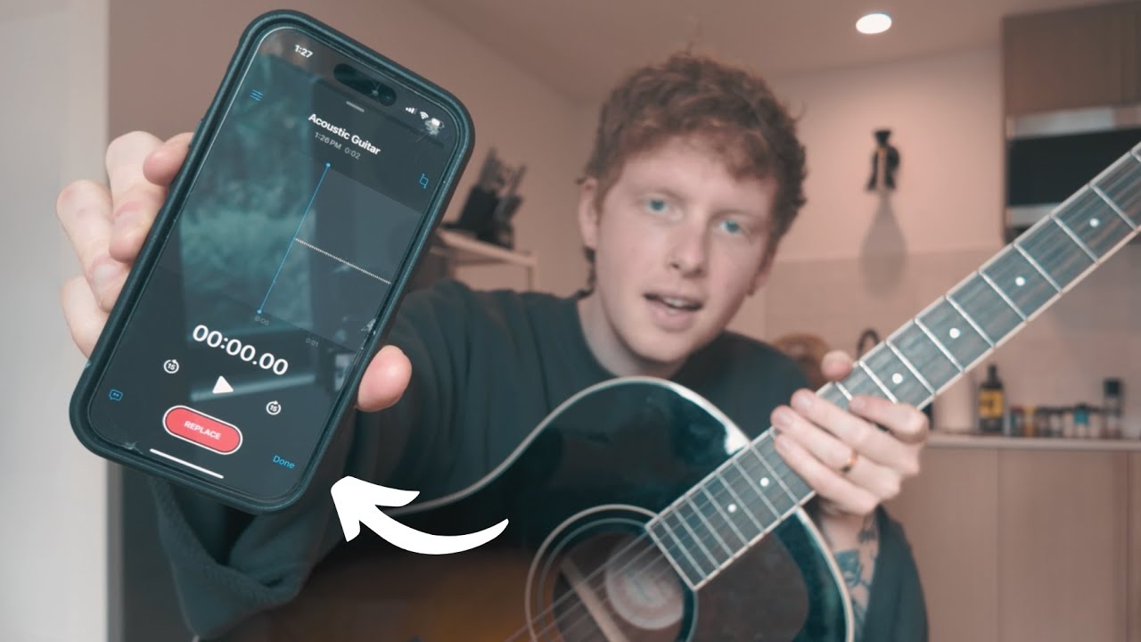 How To Record Acoustic Guitar With Your iPhone