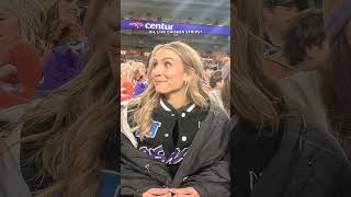 Gameday food is the best food and Dalton Risner's wife agrees. 🌭