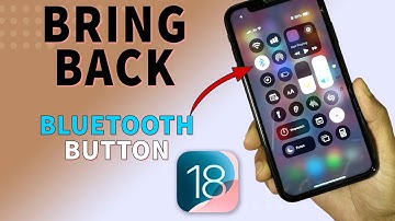 Add Back Bluetooth Button in Control Center iOS 18 | iOS 18 Features