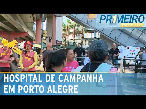 Video hospital-de-campanha-em-porto-alegre-atende-vitimas-das-chuvas-no-rs-primeiro-impacto-07-05-24
