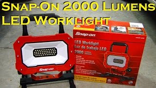 Snap-on 18V 2700ルーメン ワークライト Snap On 18 V MonsterLithium 2,700 Lumen Cordless Floodlight, CTFL9050