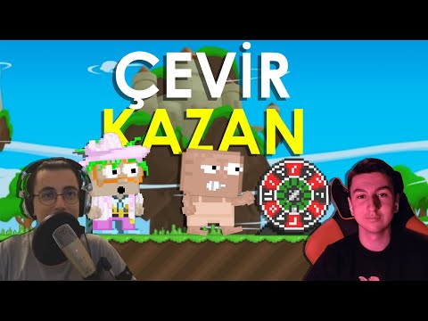 GROWTOPIA'DA ÇEVİR KAZAN! *davinci* w/ Başo Growtopia │Growtopia Türkçe