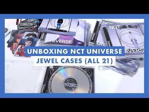 Unboxing All 21 Member Covers ☆ NCT 2021 Universe Album (Jewel