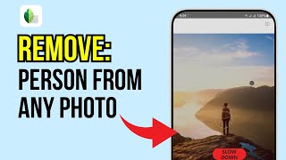 How To REMOVE A PERSON From Any Photo Using Snapseed iOS & Android 2024 screenshot 5