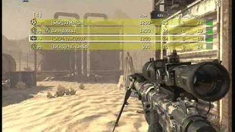 MW2: knives only match (part 2/2)