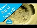 Candy SMART TOUCH washing machine - Daily Rapid 59 minute 60° wash cycle