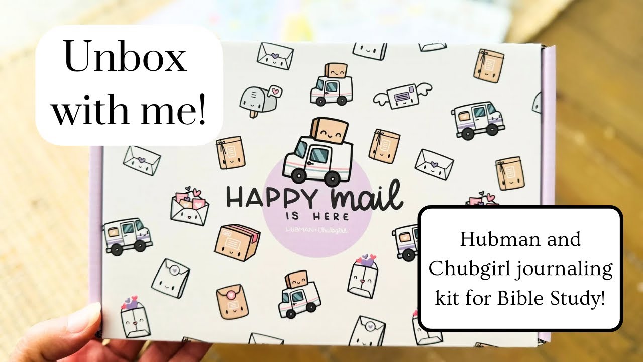Hubman Hubman and Chubgirl UNBOXING! | Bible Study Journaling | STATIONARY ...