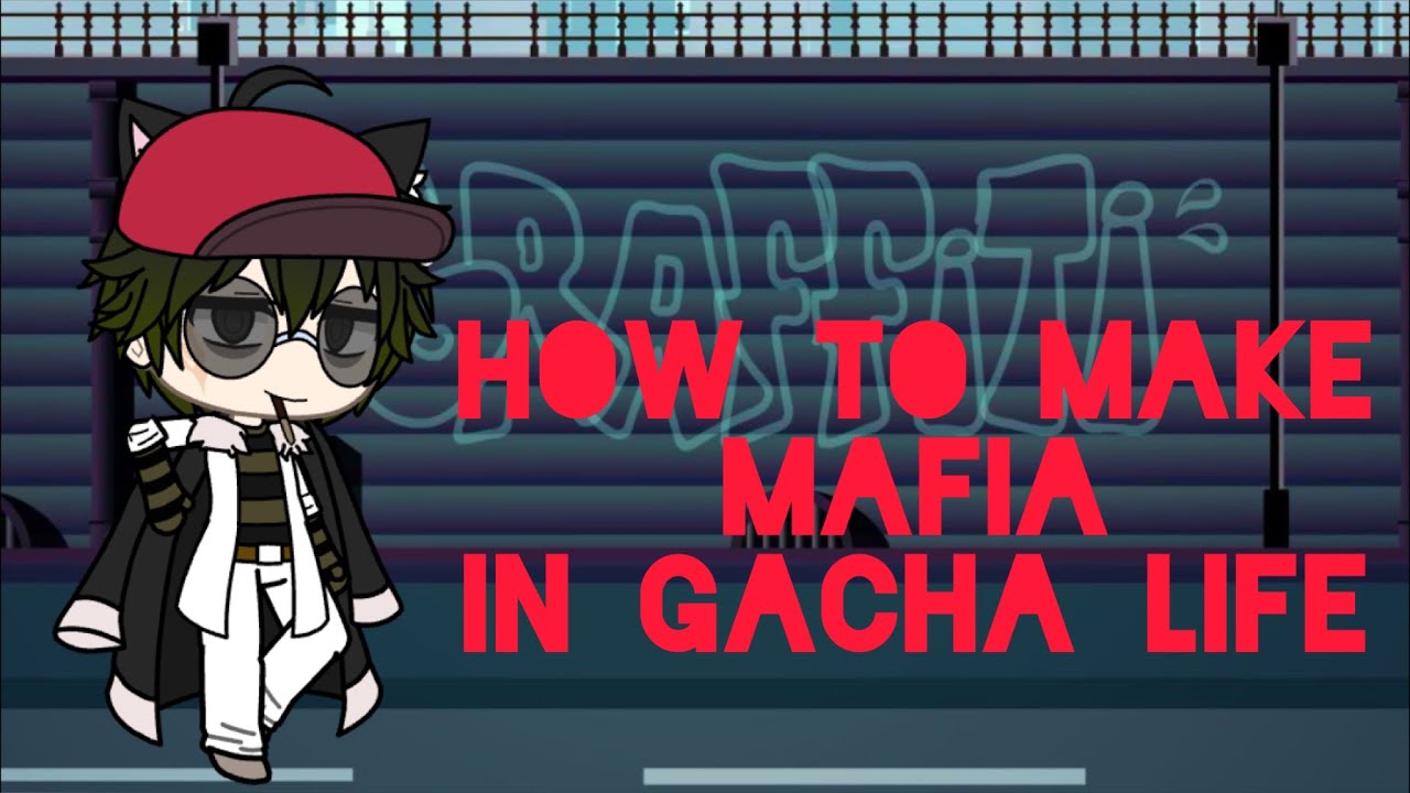 [GachaLife]how to make Mafia Character In Gacha Life - YouTube