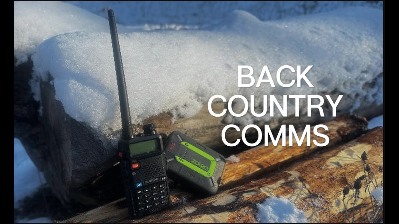 Back Country Comms: Comparing  the Baofeng, The Zoleo Satellite Communicator and more....