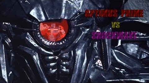 Optimus Prime vs Shockwave-Transformers Stop Motion