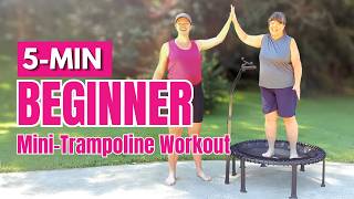 5-Minute Beginner Rebounding Workout | Start Here!