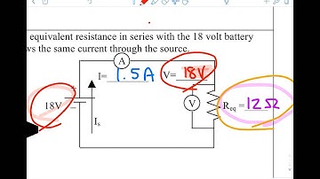 VIDEO: Series Circuits + Word Problems