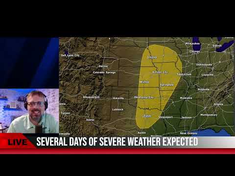 Multi-Day Severe Weather Possible Across Plains!