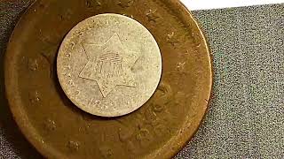 US 3 Cent Coin - United States 1852 Trime US 3 Cent Coin - United States 1852 Trime