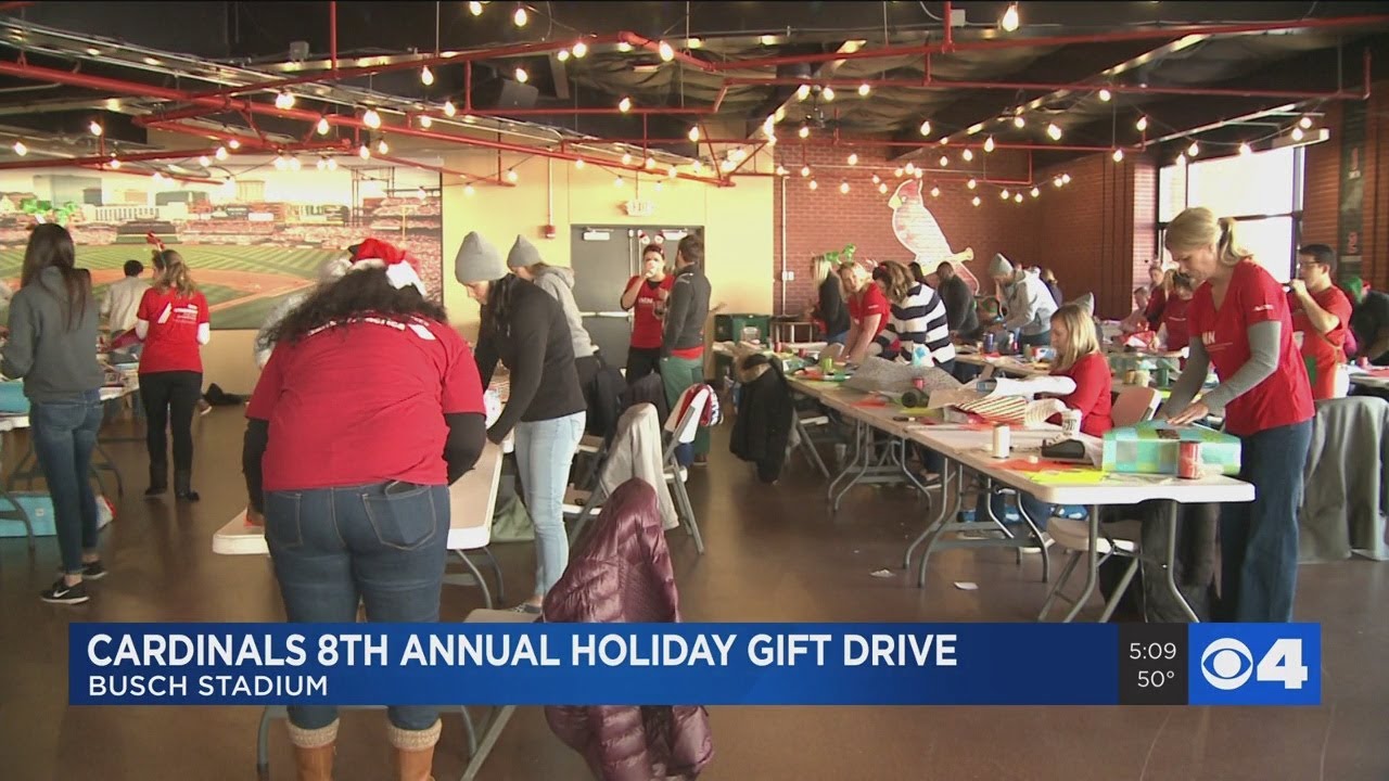 KMOV and Cardinals Care hosted toy drive at Busch Stadium YouTube