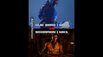 Sub-Zero MK1 vs Scorpion MK1 | #fyp #viral #trending #mortalkombat #scorpion #subzero #fatality