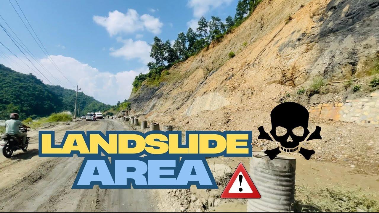 Bato Abaruddha Due To Landslide 😢 Danger Abastha ⚠️Thaou thaou ma Jam 🤦🏻‍♂️