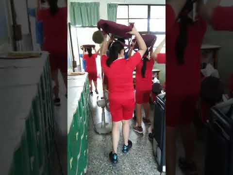 高雄市立忠孝國民中學109-1地震避難掩護演練