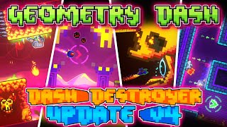 Geometry Dash (2.2) - Dash Destroyer (Update V4) By: pixellord (me) (Part of 2022 Rewind Special)