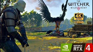 THE WITCHER 3 Next Gen Upgrade Gameplay Walkthrough Part 4 FULL GAME [4K 60FPS PC] - No Commentary