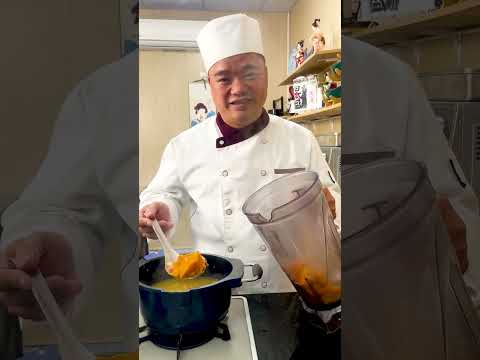 Cách nấu súp bí đỏ - Súp Bí Đỏ Đón Giáng Sinh | Dũng Nhật - MasterChef | #Shorts