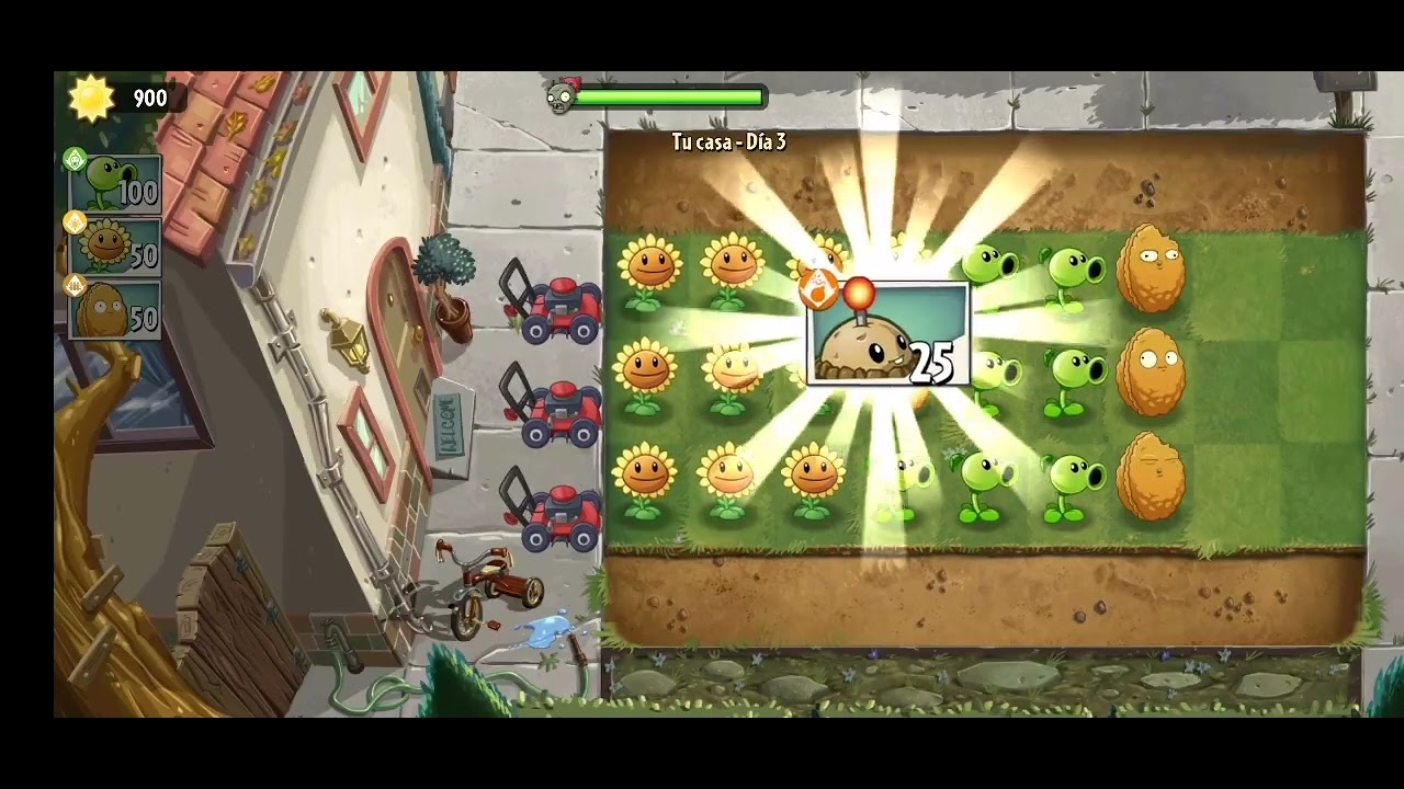 Mi primera vez en plantas vs zombies 2😐 - YouTube